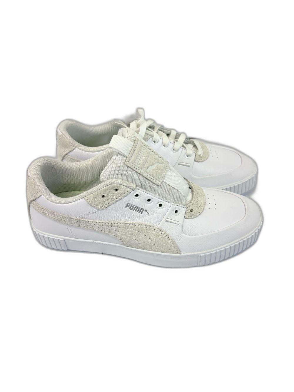 PUMA Women's Cali G Spikeless Golf Shoes White Size 9 Sportstyle Performance - Picture 4 of 10